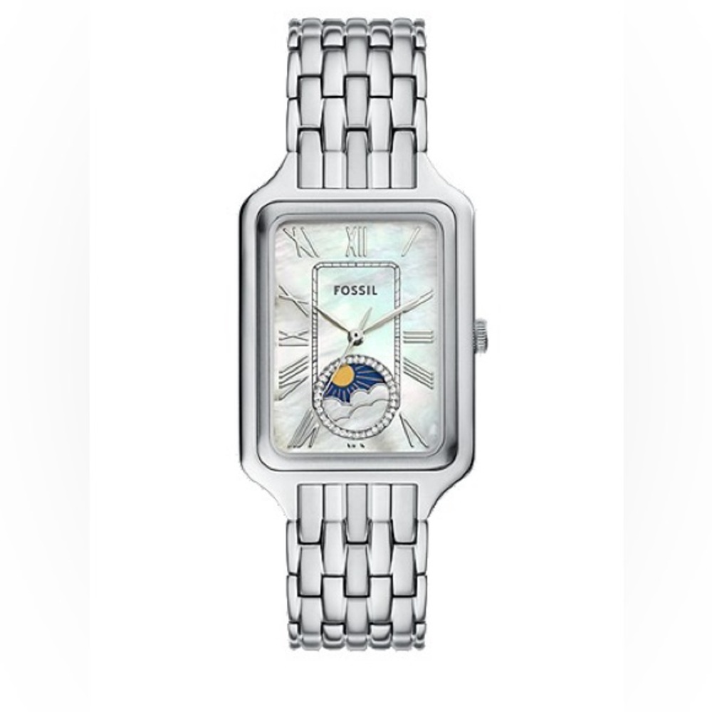 Fossil Raquel Sun Moon Mother of Pearl Quartz Watch